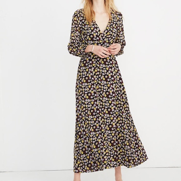 Madewell Dresses & Skirts - Madewell wrap French floral dress